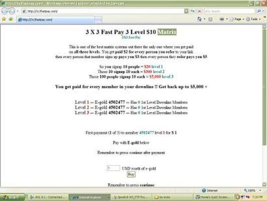 Product picture 3 X 3 Fast Pay 3 Script