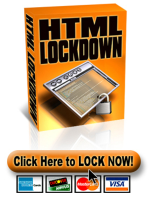 Product picture HTML Lockdown with resell rights
