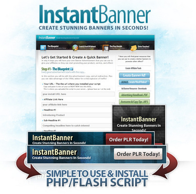 Product picture Instant Banner Maker Script