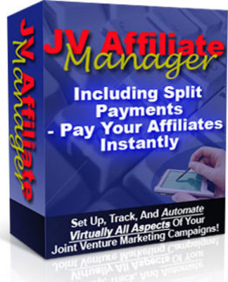 Product picture JV Affiliate Manager With PLR