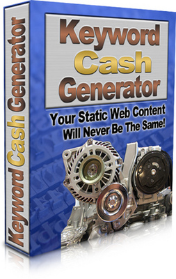 Product picture Keyword Cash Generator with Private Label Rights