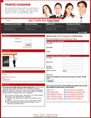 Product picture Manual Traffic Exchange Script