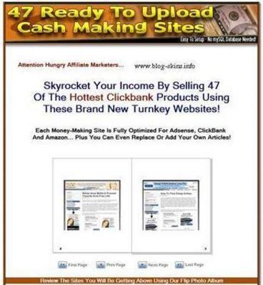 Product picture Nearly 50 Ready Made Clickbank Websites