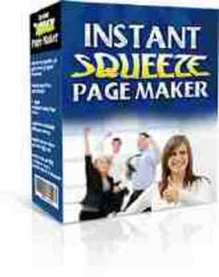 Product picture New Instant Squeeze Page Maker with Resell Rights