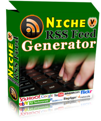 Product picture New Niche RSS Feed Generator with Resell Rights