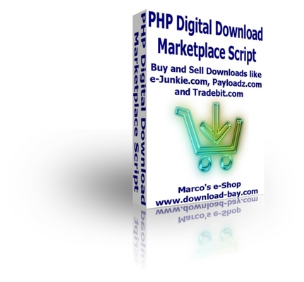 Product picture PHP Digital Download Marketplace Script with Resell Rights