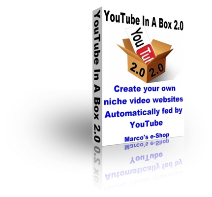 Product picture YouTube In A Box 2.0 - Automatic Video Website Script - NEW!