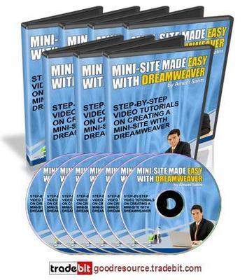 Product picture *New* Minisite Made Easy with Dreamweaver Video Tutorials 