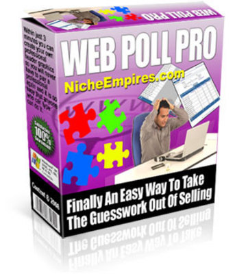 Product picture Web Poll Pro PHP Script