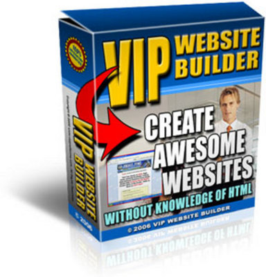 Product picture VIP Website Builder Software Master Resell Rights