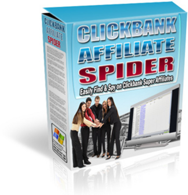 Product picture ClickBank Affiliate Spider with Master Resell Rights