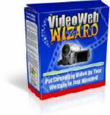 Product picture Video Web Wizard - with MRR