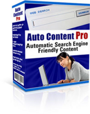 Product picture Auto Content Pro with Master Resale Rights