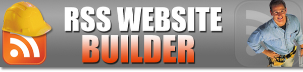 Product picture RSS Website Builder Software with Master Resell Rights